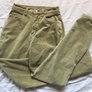 brandy melville corduroy jeans